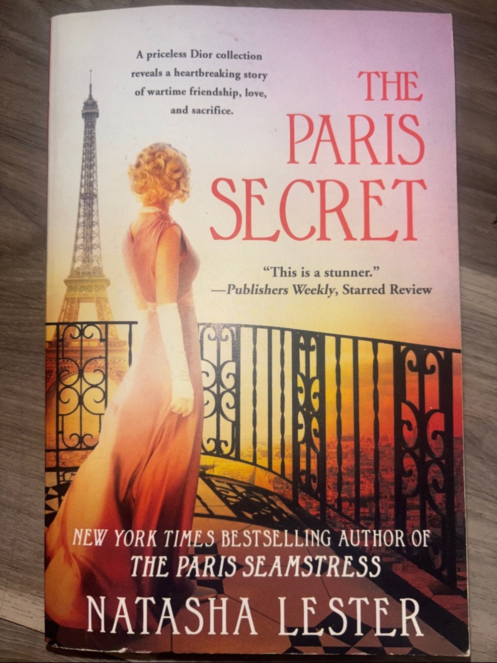 The Paris Secret by Natasha Lester - Pink Cover